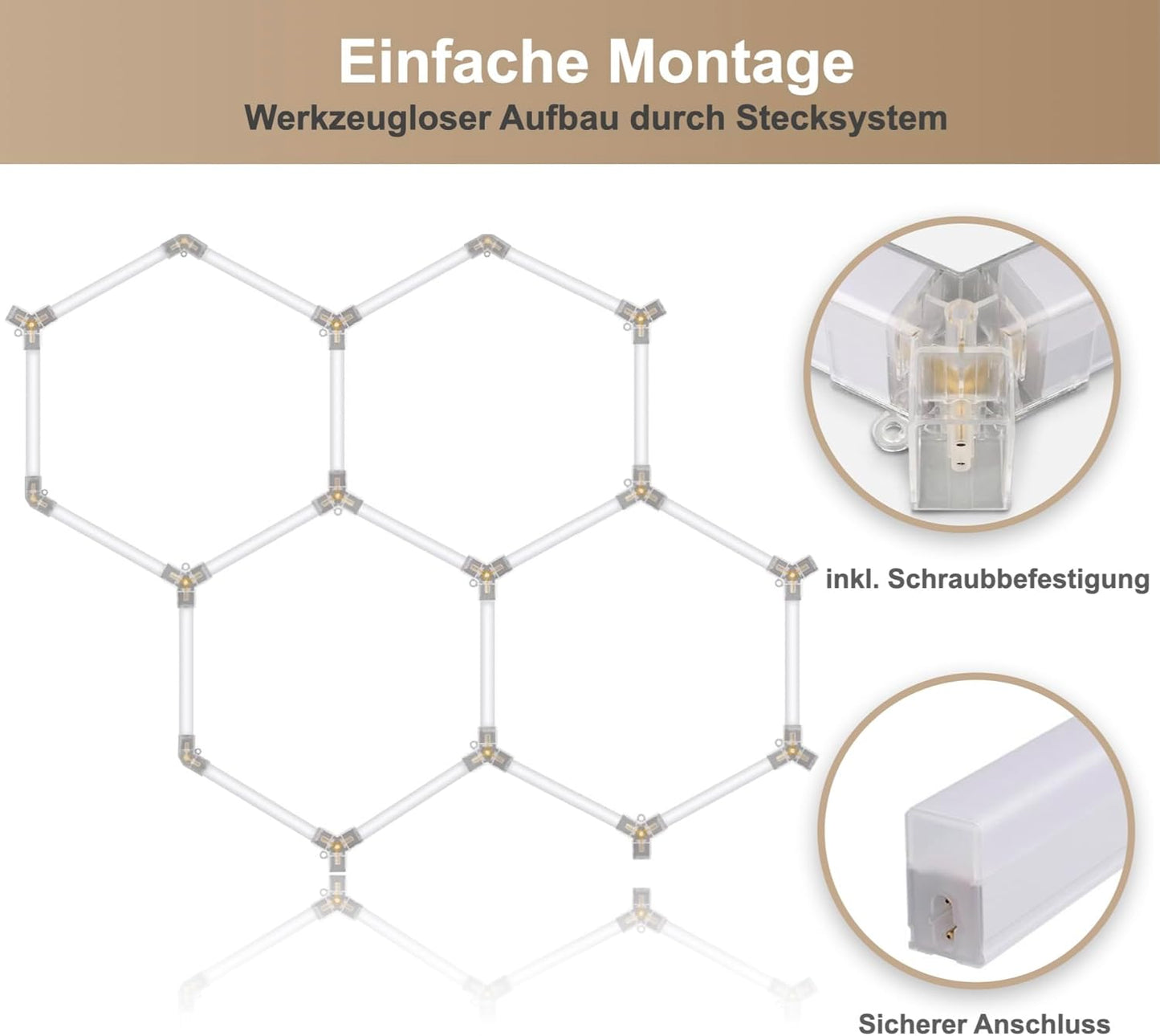 Hexagon LED Deckenleuchte™