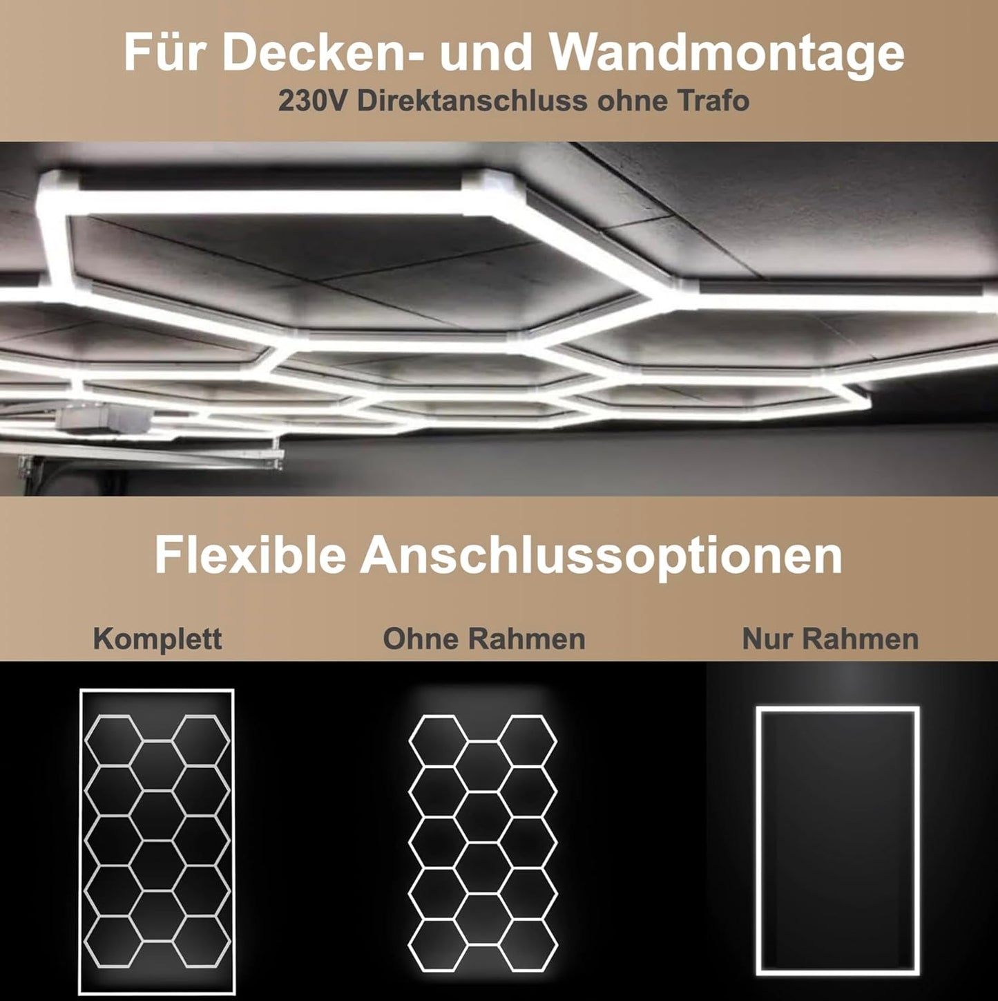 Hexagon LED Deckenleuchte™